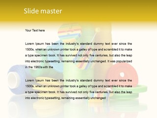 Tailor Industry Blue PowerPoint Template