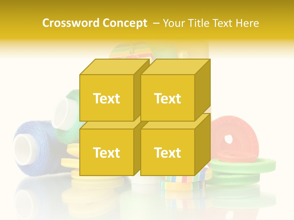 Tailor Industry Blue PowerPoint Template