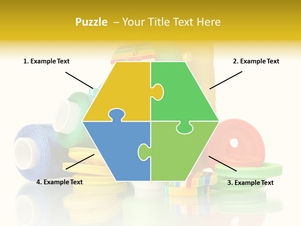 Tailor Industry Blue PowerPoint Template