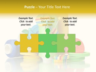 Tailor Industry Blue PowerPoint Template