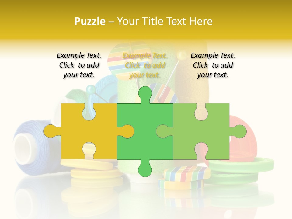 Tailor Industry Blue PowerPoint Template