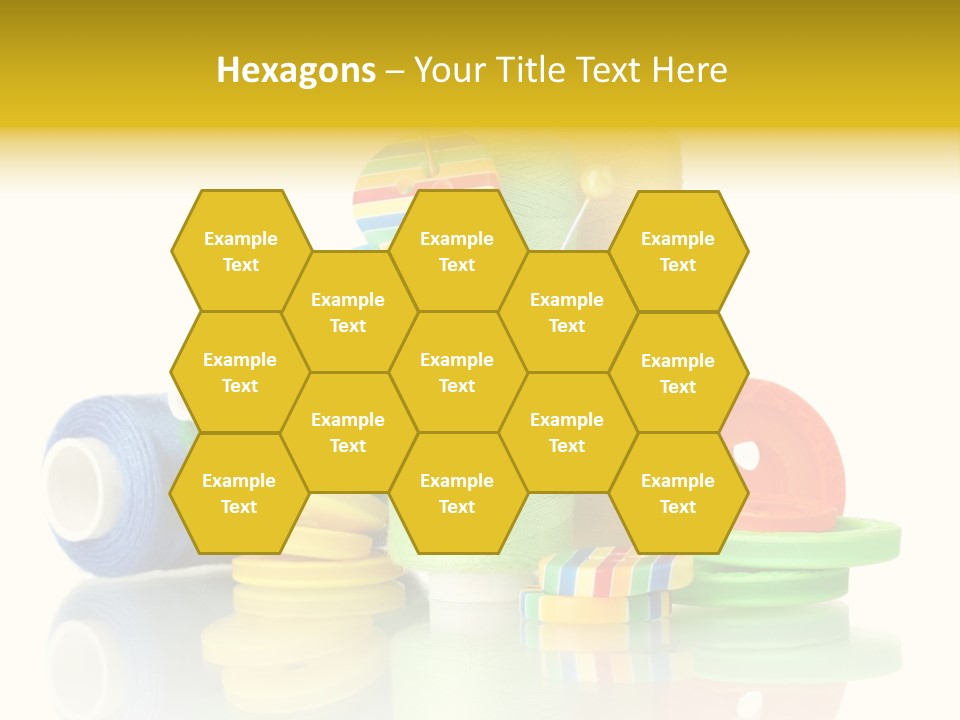 Tailor Industry Blue PowerPoint Template