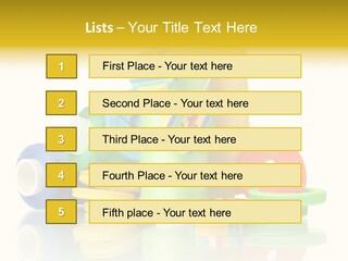 Tailor Industry Blue PowerPoint Template