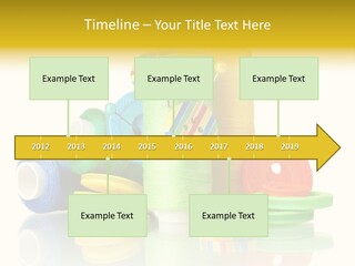 Tailor Industry Blue PowerPoint Template