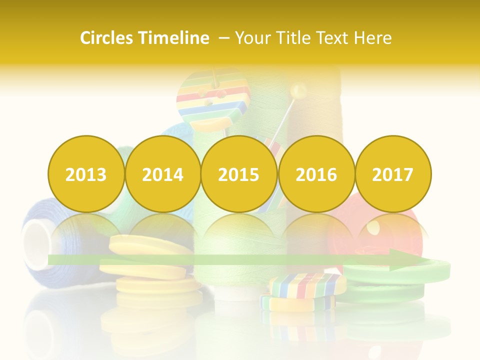 Tailor Industry Blue PowerPoint Template