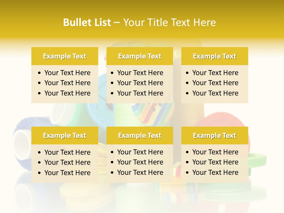 Tailor Industry Blue PowerPoint Template