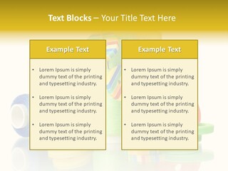 Tailor Industry Blue PowerPoint Template