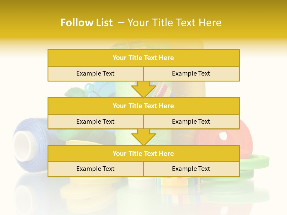 Tailor Industry Blue PowerPoint Template