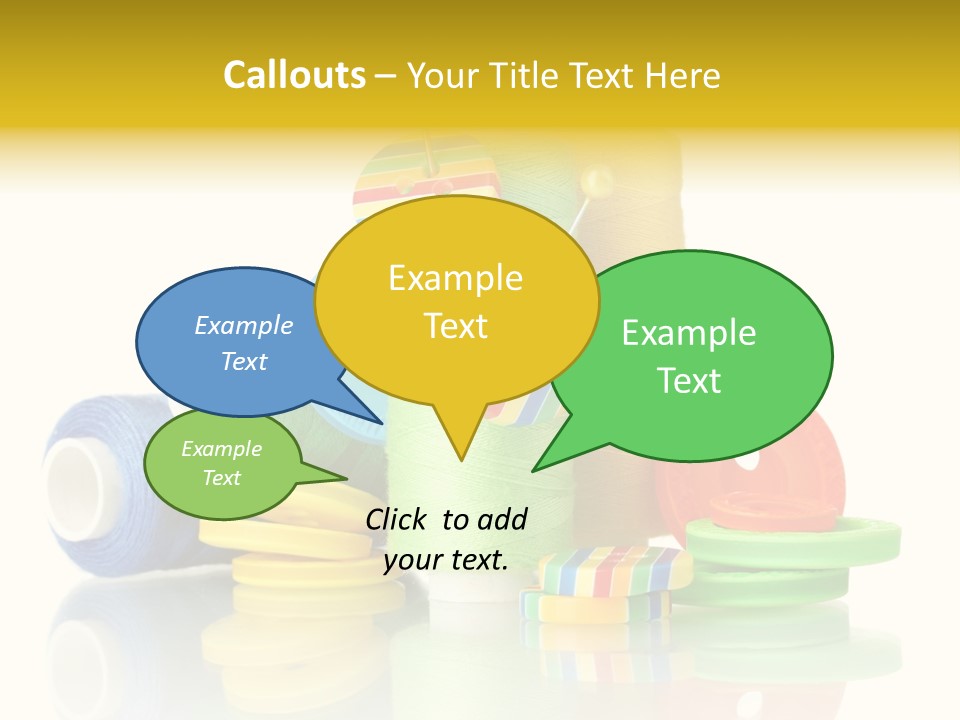 Tailor Industry Blue PowerPoint Template