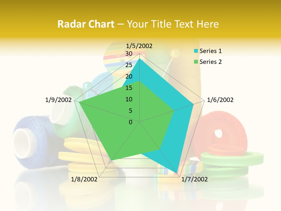 Tailor Industry Blue PowerPoint Template