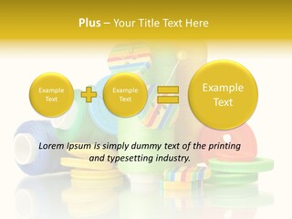 Tailor Industry Blue PowerPoint Template