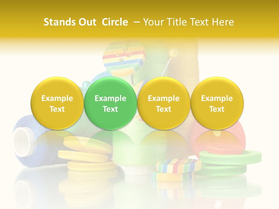 Tailor Industry Blue PowerPoint Template