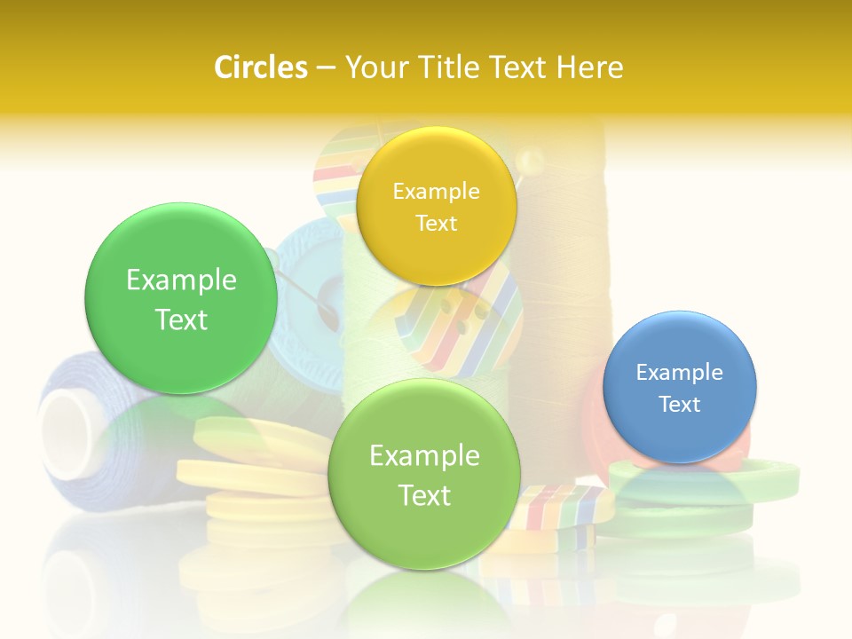 Tailor Industry Blue PowerPoint Template