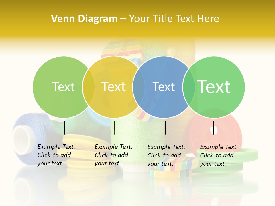 Tailor Industry Blue PowerPoint Template