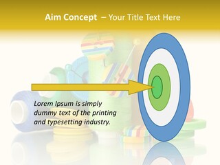 Tailor Industry Blue PowerPoint Template