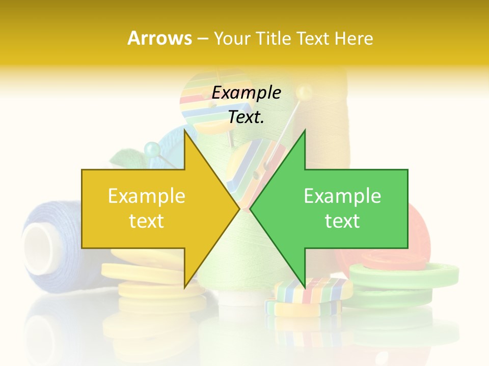 Tailor Industry Blue PowerPoint Template