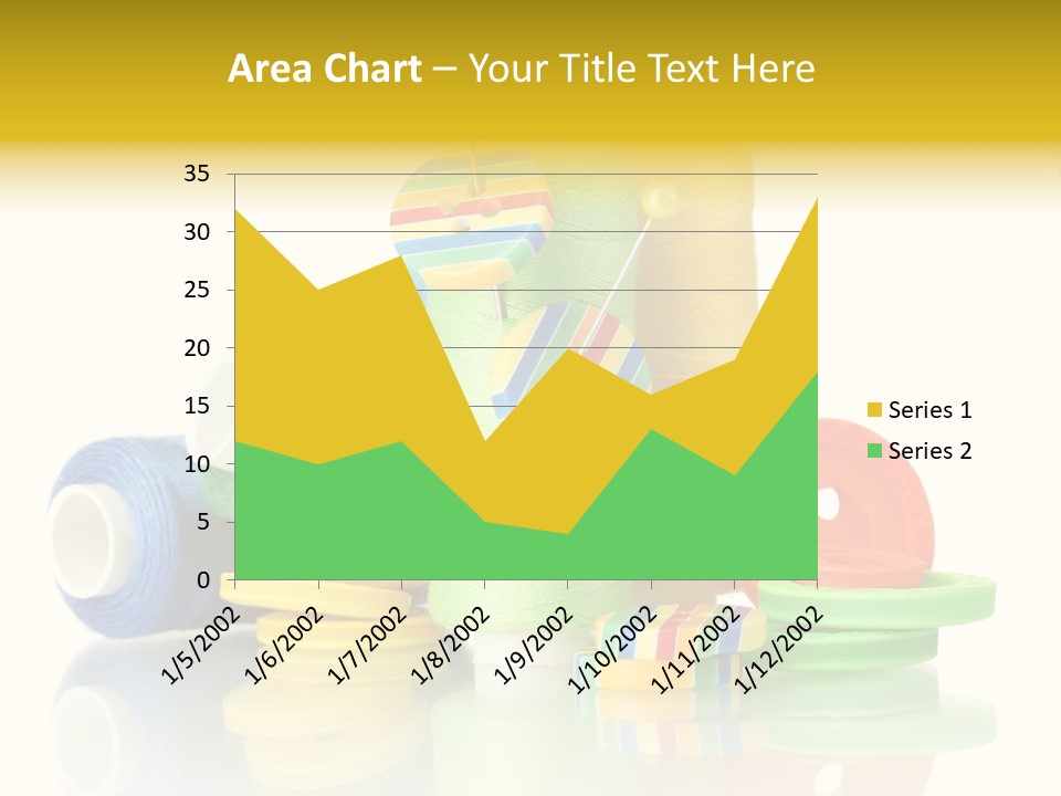 Tailor Industry Blue PowerPoint Template