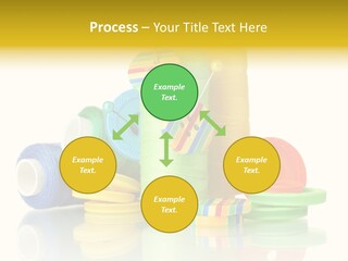 Tailor Industry Blue PowerPoint Template