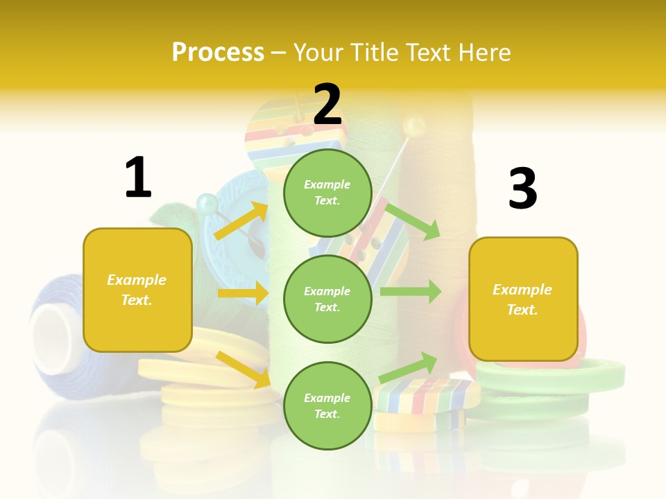 Tailor Industry Blue PowerPoint Template