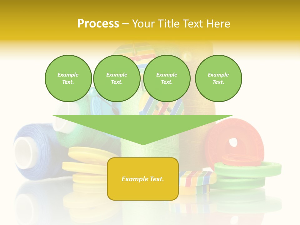 Tailor Industry Blue PowerPoint Template