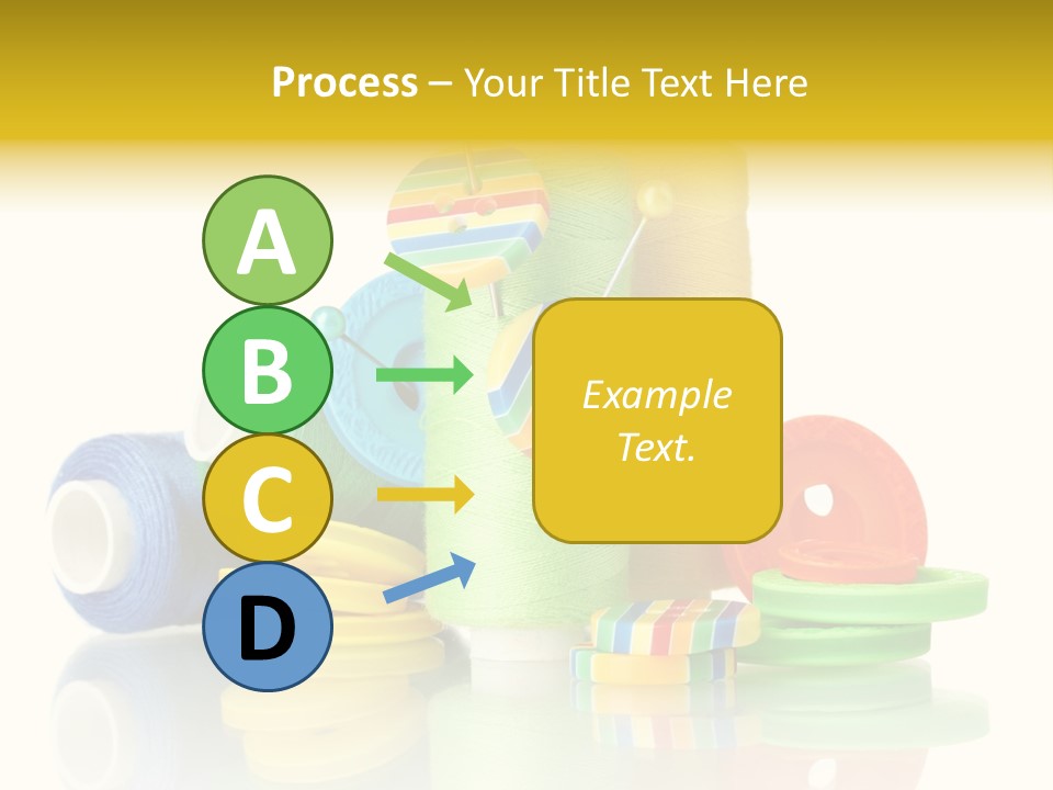 Tailor Industry Blue PowerPoint Template