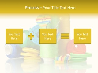 Tailor Industry Blue PowerPoint Template