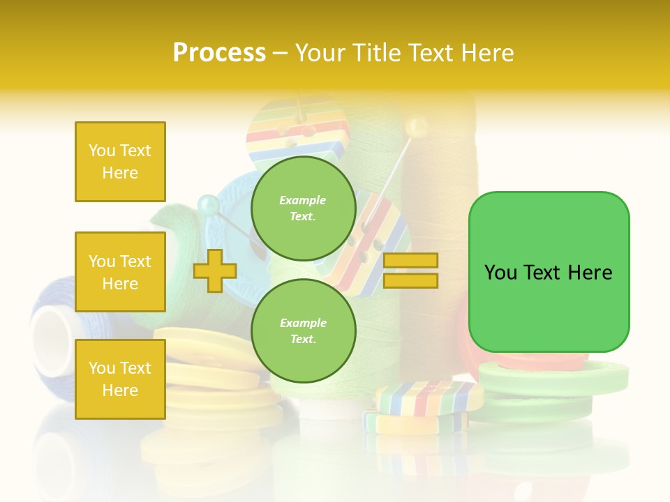 Tailor Industry Blue PowerPoint Template