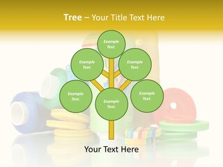 Tailor Industry Blue PowerPoint Template