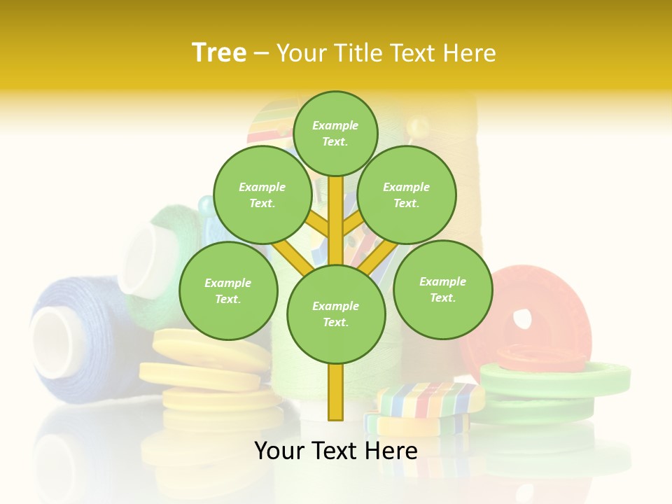 Tailor Industry Blue PowerPoint Template