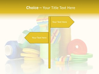 Tailor Industry Blue PowerPoint Template