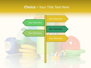 Tailor Industry Blue PowerPoint Template