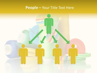 Tailor Industry Blue PowerPoint Template