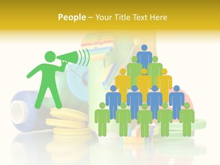 Tailor Industry Blue PowerPoint Template