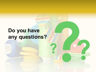 Tailor Industry Blue PowerPoint Template