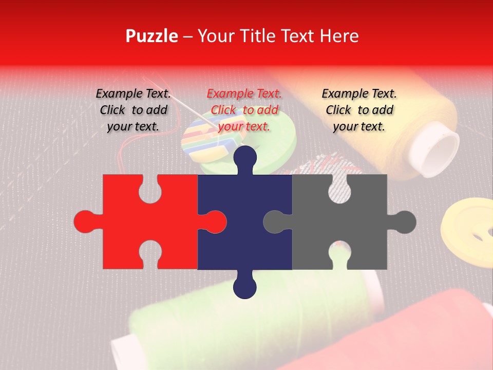 Love Decoration Patch PowerPoint Template