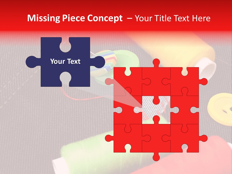 Love Decoration Patch PowerPoint Template