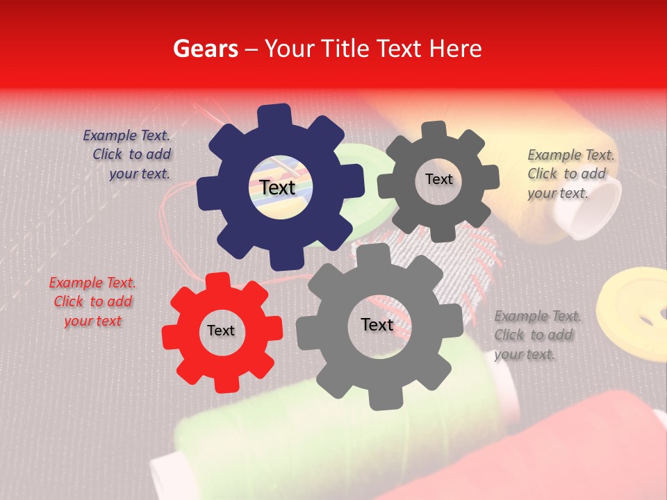 Love Decoration Patch PowerPoint Template