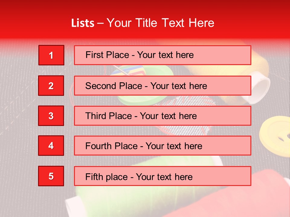Love Decoration Patch PowerPoint Template