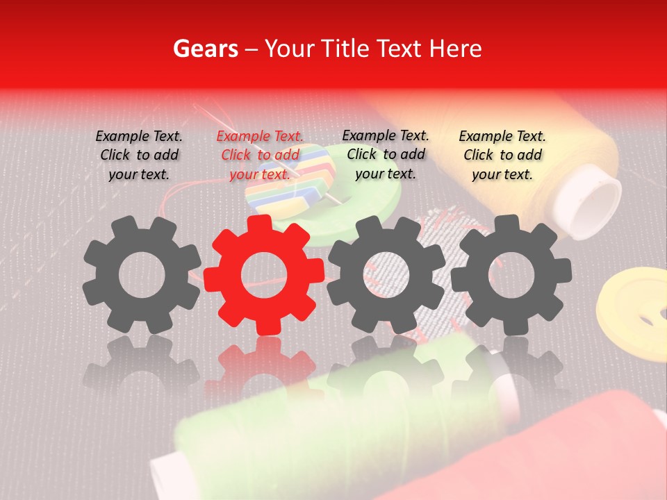 Love Decoration Patch PowerPoint Template