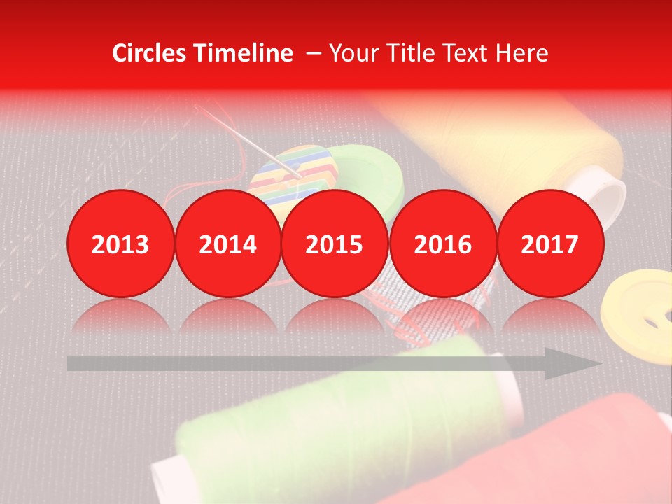 Love Decoration Patch PowerPoint Template