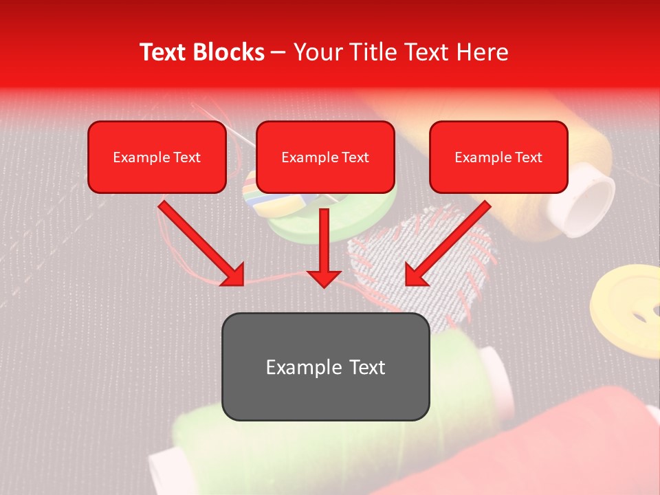 Love Decoration Patch PowerPoint Template