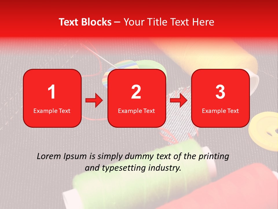 Love Decoration Patch PowerPoint Template