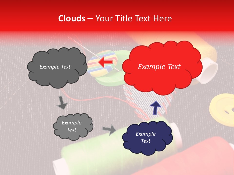 Love Decoration Patch PowerPoint Template