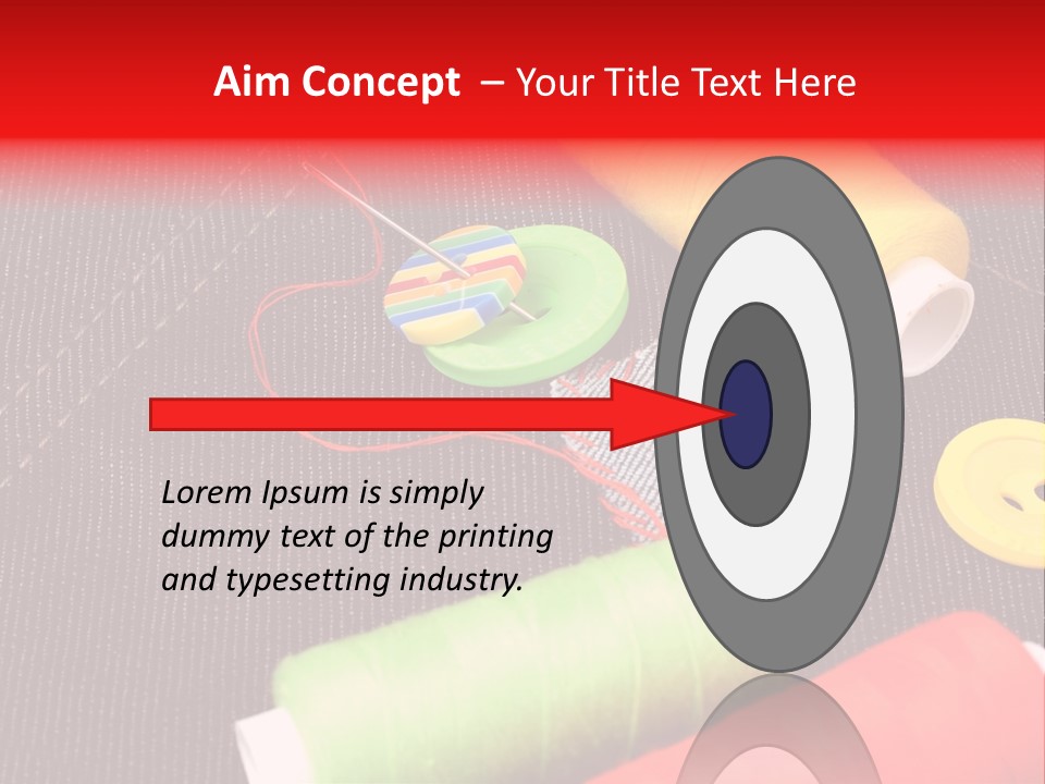 Love Decoration Patch PowerPoint Template