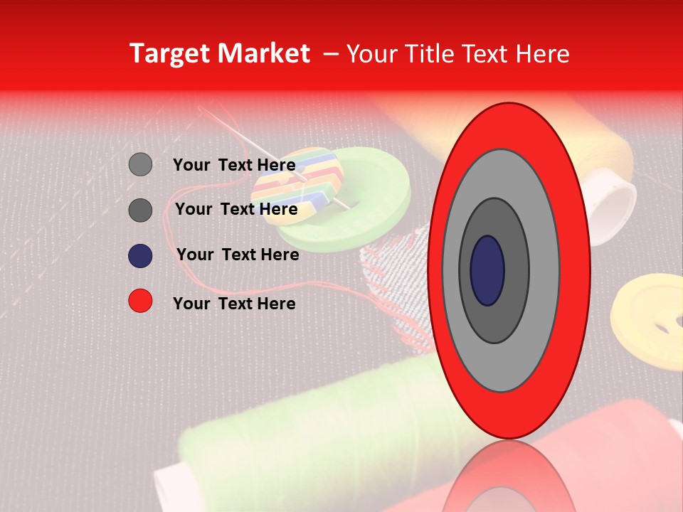 Love Decoration Patch PowerPoint Template