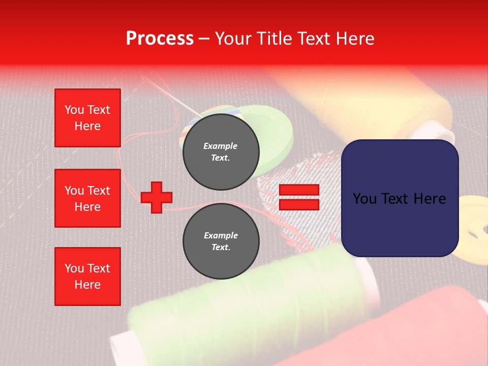 Love Decoration Patch PowerPoint Template