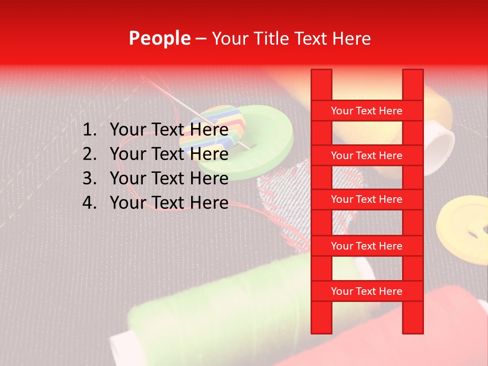 Love Decoration Patch PowerPoint Template