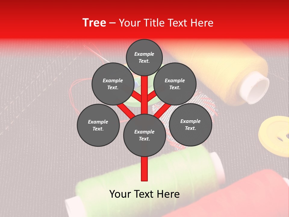 Love Decoration Patch PowerPoint Template