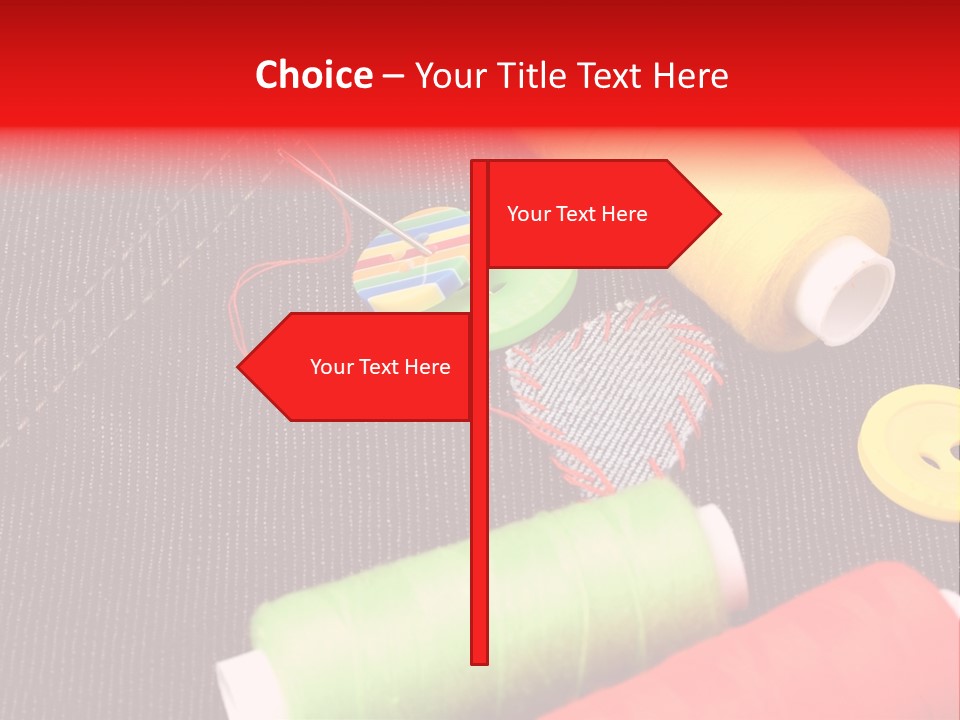 Love Decoration Patch PowerPoint Template