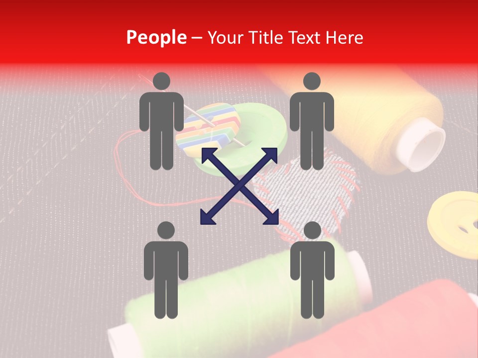 Love Decoration Patch PowerPoint Template